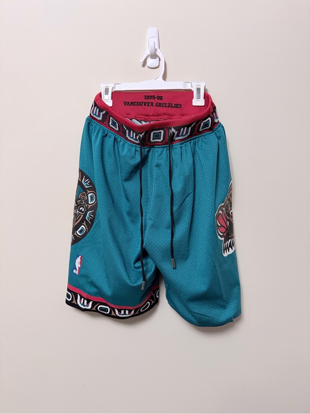 Just Don Vancouver Grizzlies Basketball Shorts